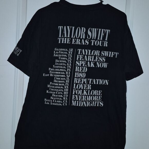Taylor Swift The Eras Tour T-Shirt Graphic Print Concert Tee Size M - Picture 5 of 5